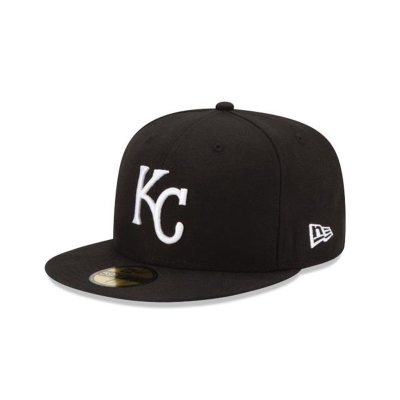 Kansas City Royals Gorra | New Era MLB 59fifty Fitted Cap Mexico - Negros